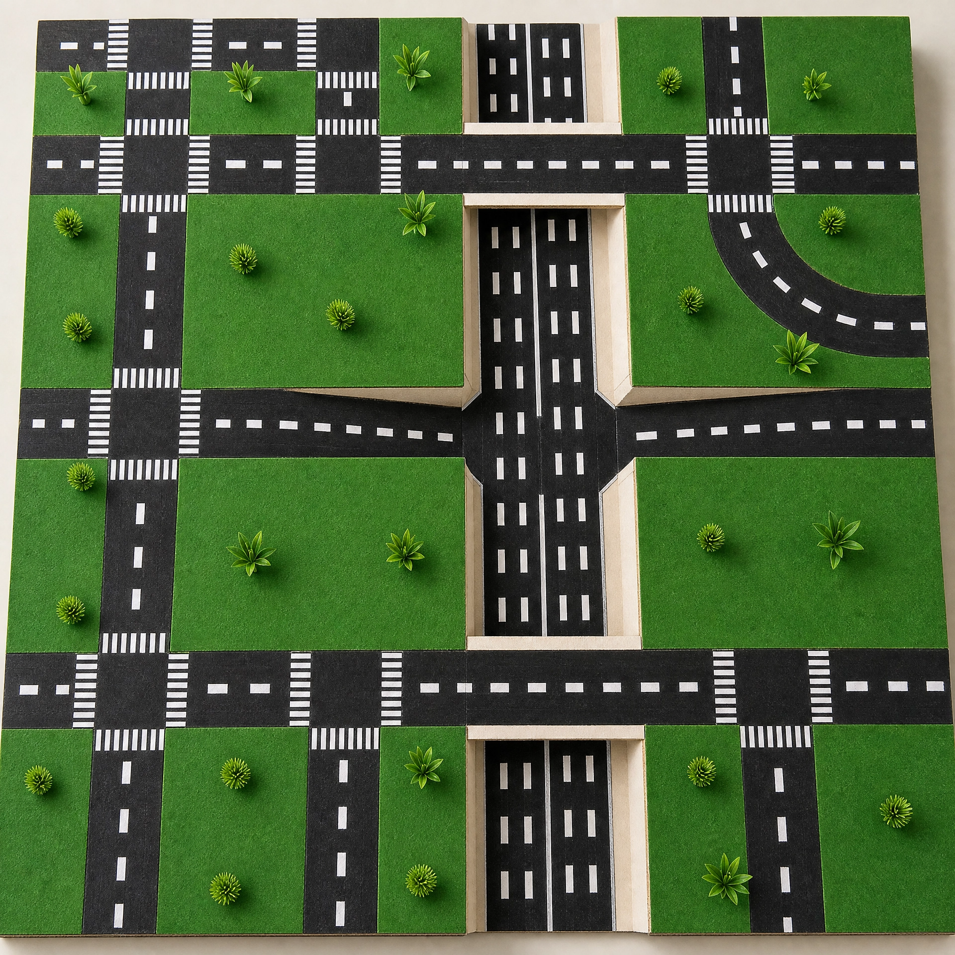 Multi-Line Road